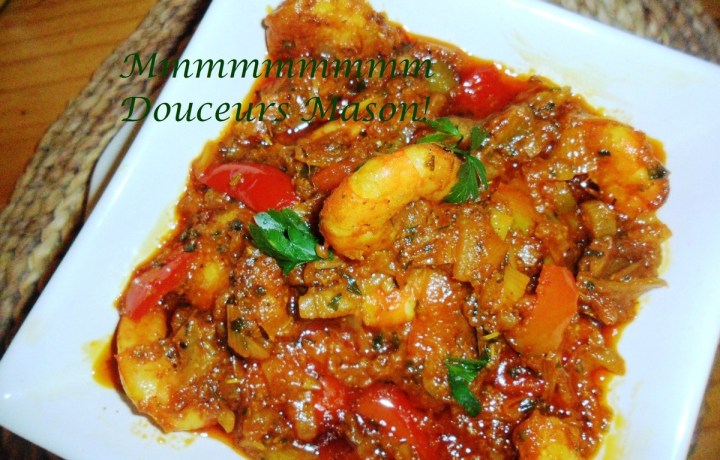 crevettes au curcuma 2