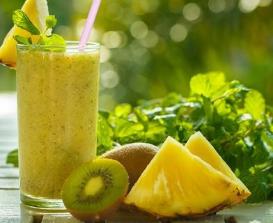 smoothie kiwi ananas