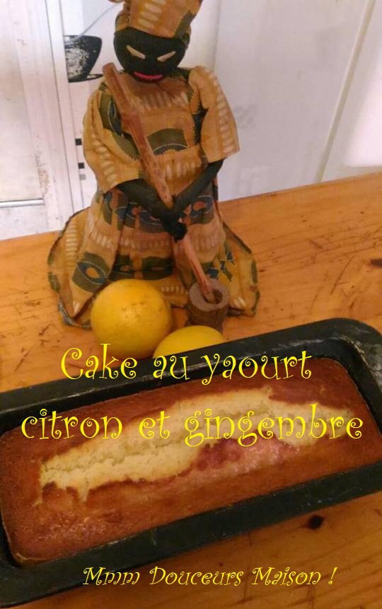 cake au yaourt et citron gingembre 1