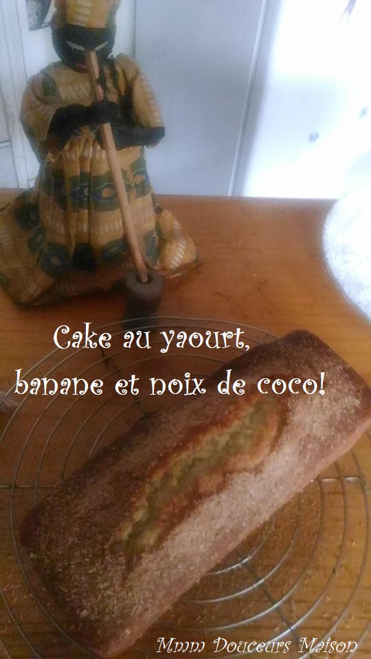 cake banana noix de coco