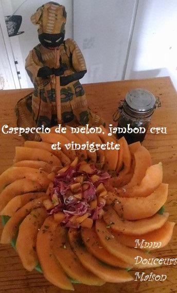 carpaccio de melon salé 1