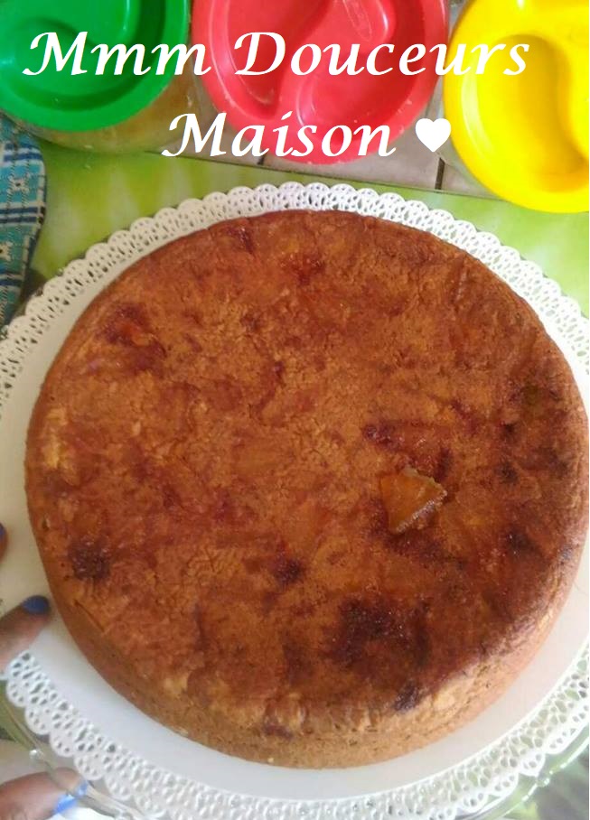 Génoise à l'ananas 4