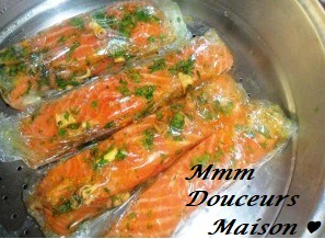 Saumon aux légumes 3