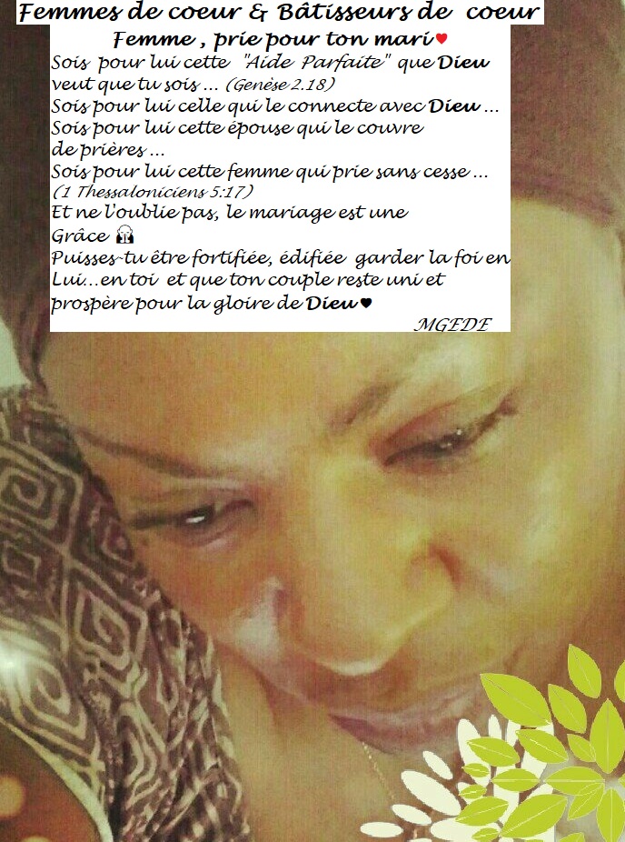 Femme prie pour ton mari
