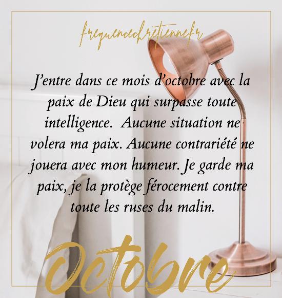 octobre chrétien